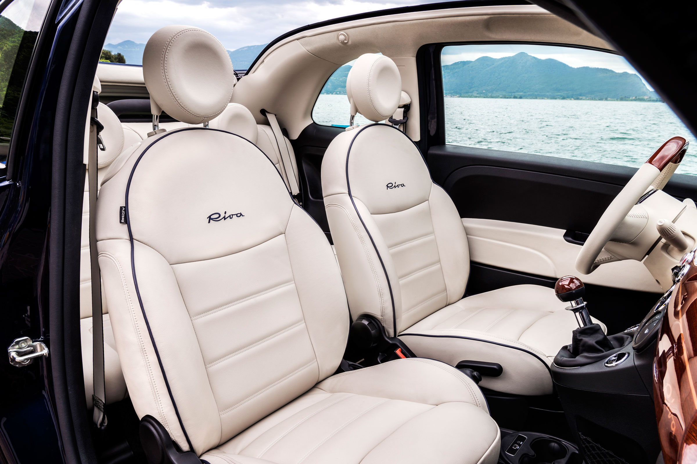 Fiat 500 Riva - seats