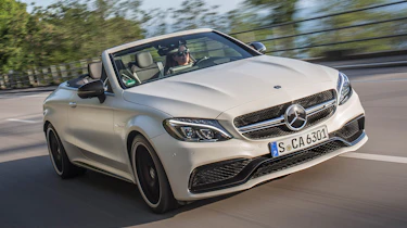 Mercedes C 63 AMG S Cabriolet 2016 - front tracking