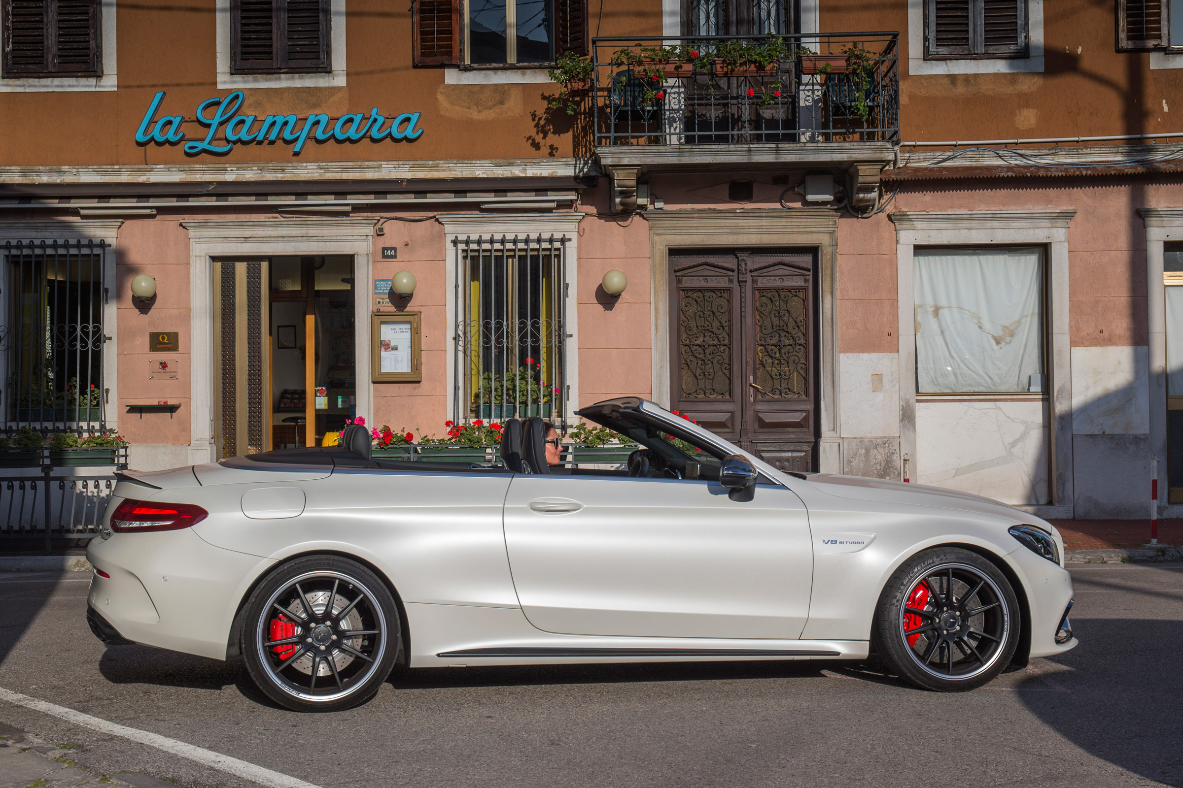 Mercedes C 63 AMG S Cabriolet 2016 - side profile