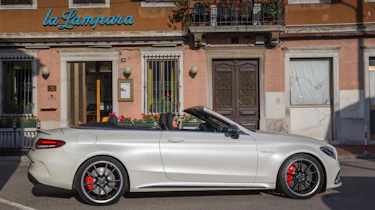Mercedes C 63 AMG S Cabriolet 2016 - side profile