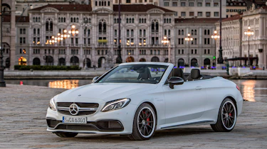 Mercedes C 63 AMG S Cabriolet 2016 - front quarter