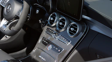 Mercedes C 63 AMG S Cabriolet 2016 - interior detail