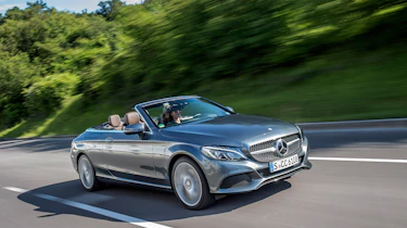 Mercedes C-Class Cabriolet - front driving