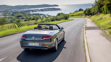 Mercedes C-Class Cabriolet - rear action