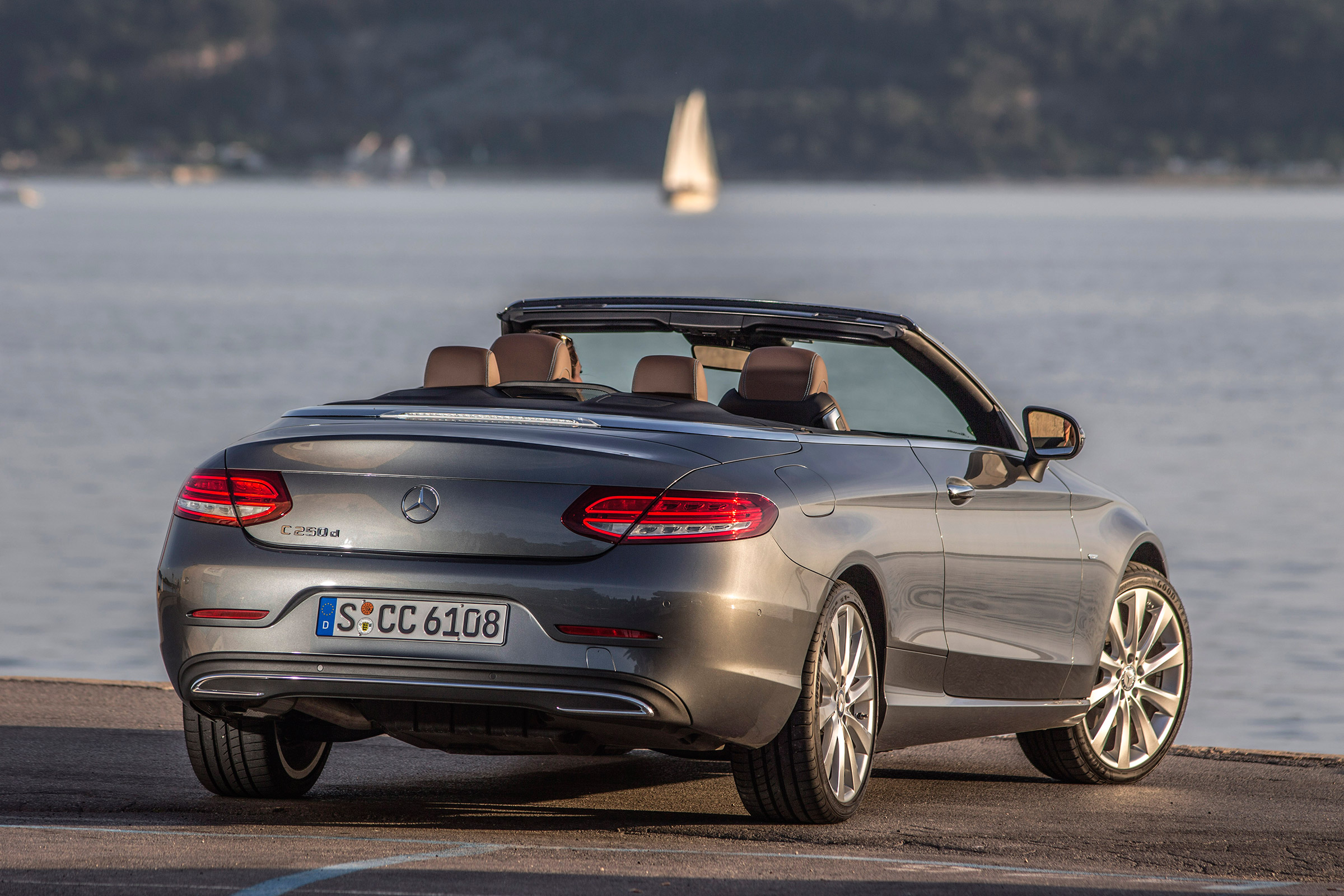 Mercedes C-Class Cabriolet - rear static