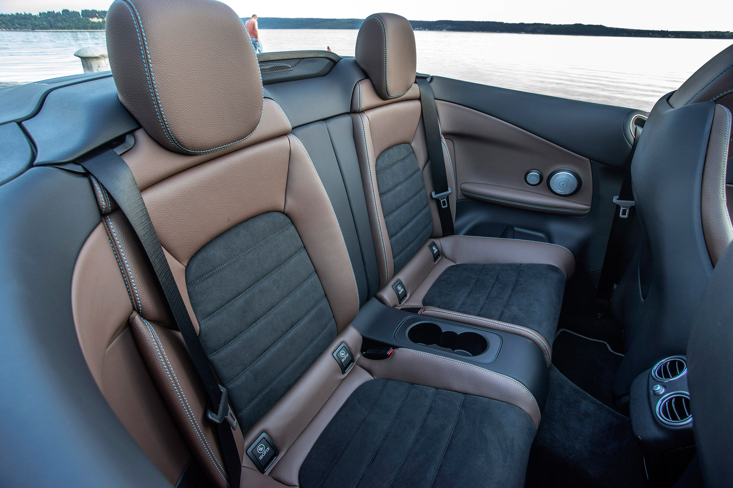Mercedes C-Class Cabriolet - rear seats