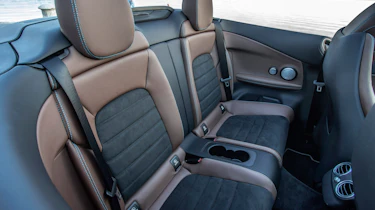 Mercedes C-Class Cabriolet - rear seats
