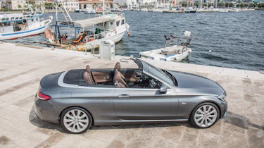Mercedes C-Class Cabriolet - side static