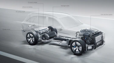 Mercedes GLC F-Cell plug-in - detail 3