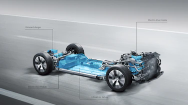 Mercedes GLC F-Cell plug-in - detail