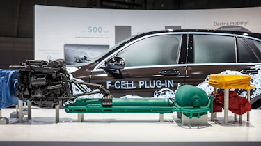 Mercedes GLC F-Cell plug-in - powertrain