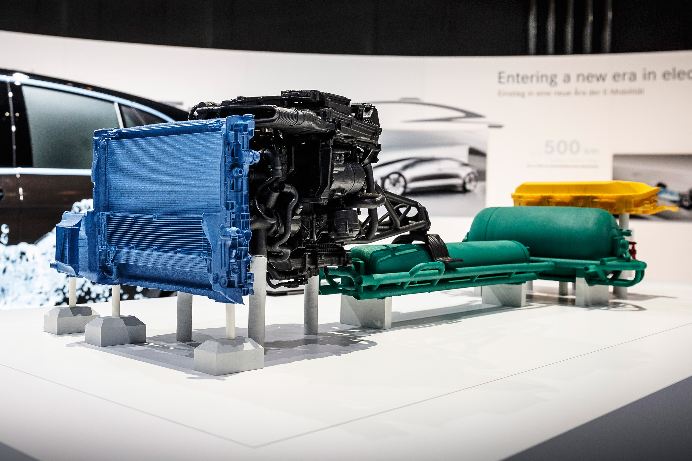 Mercedes GLC F-Cell plug-in - powertrain overview