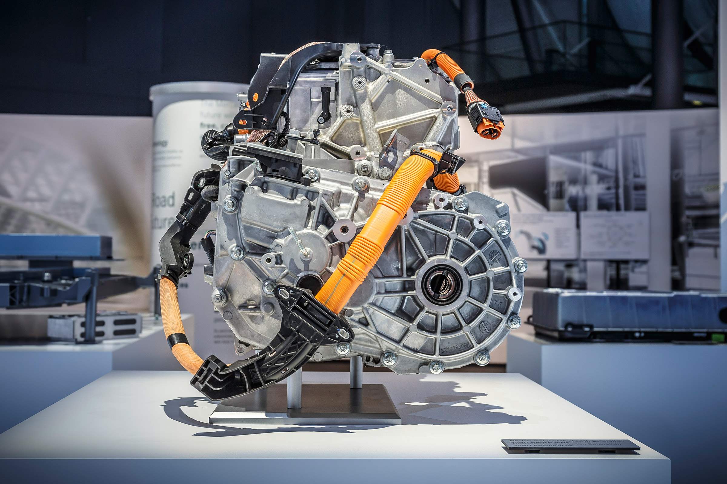 Smart electric drive - engine close-up