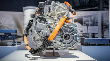 Smart electric drive - engine close-up