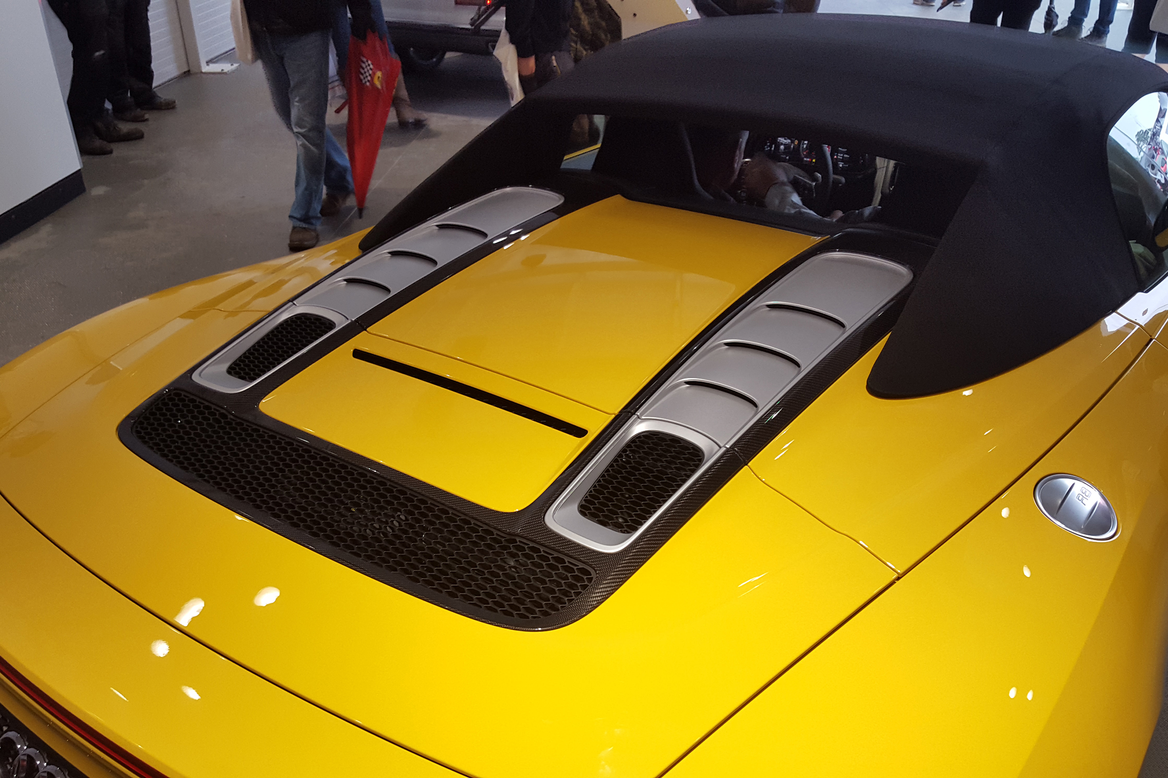Audi R8 V10 Spyder - Goodwood rear deck