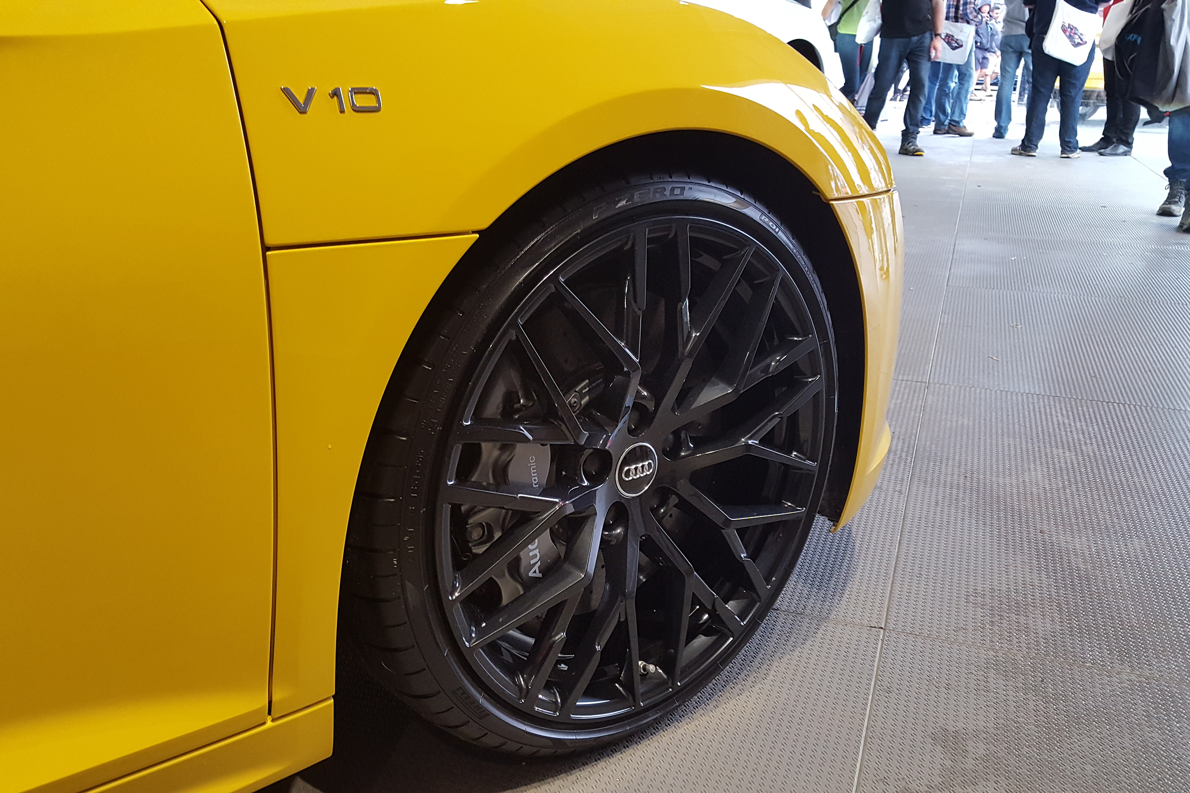 Audi R8 V10 Spyder - Goodwood wheel