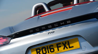 Convertible megatest - Porsche 718 Boxster - rear