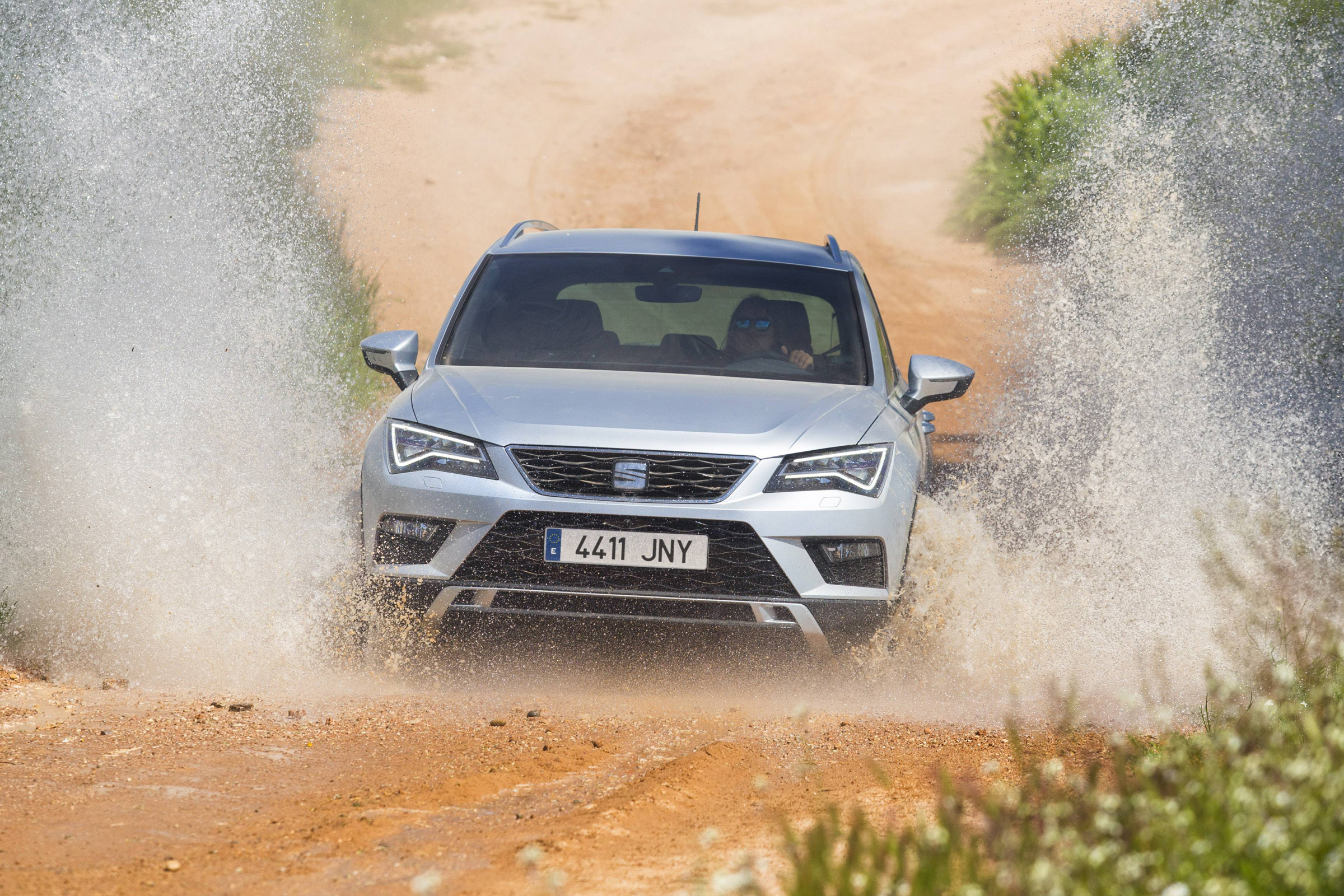 SEAT Ateca - silver wade