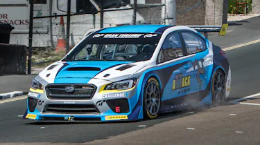 Subaru WRX STI - Isle of Man TT action