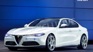 Alfa Romeo 5 Series rival exclusive image - front (watermarked)