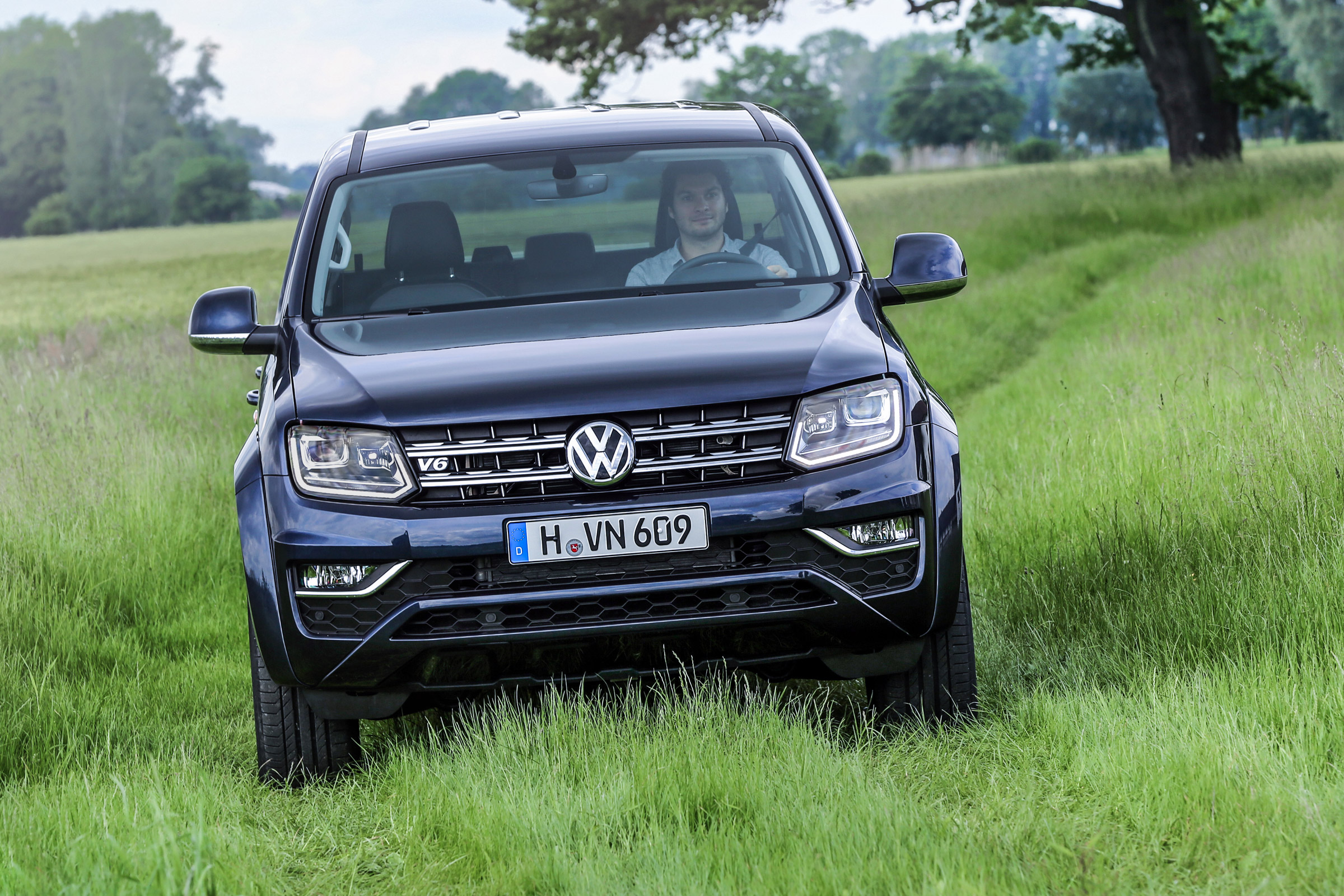 Volkswagen Amarok V6 - off-road 2 press