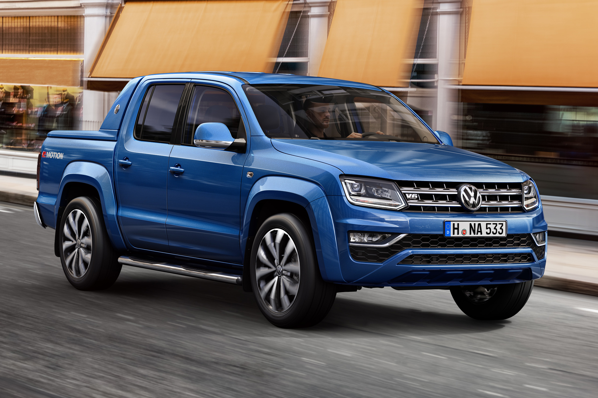 Volkswagen Amarok V6 - front tracking