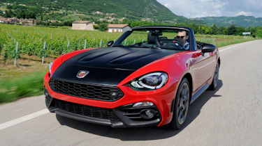 Abarth 124 Spider - red front