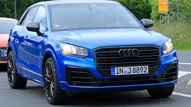 Audi SQ2 spy shots - front quarter