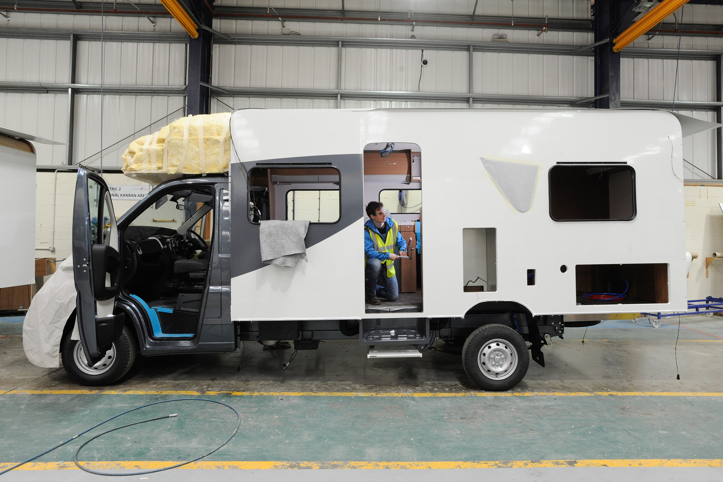 Making a motorhome - sidewalls