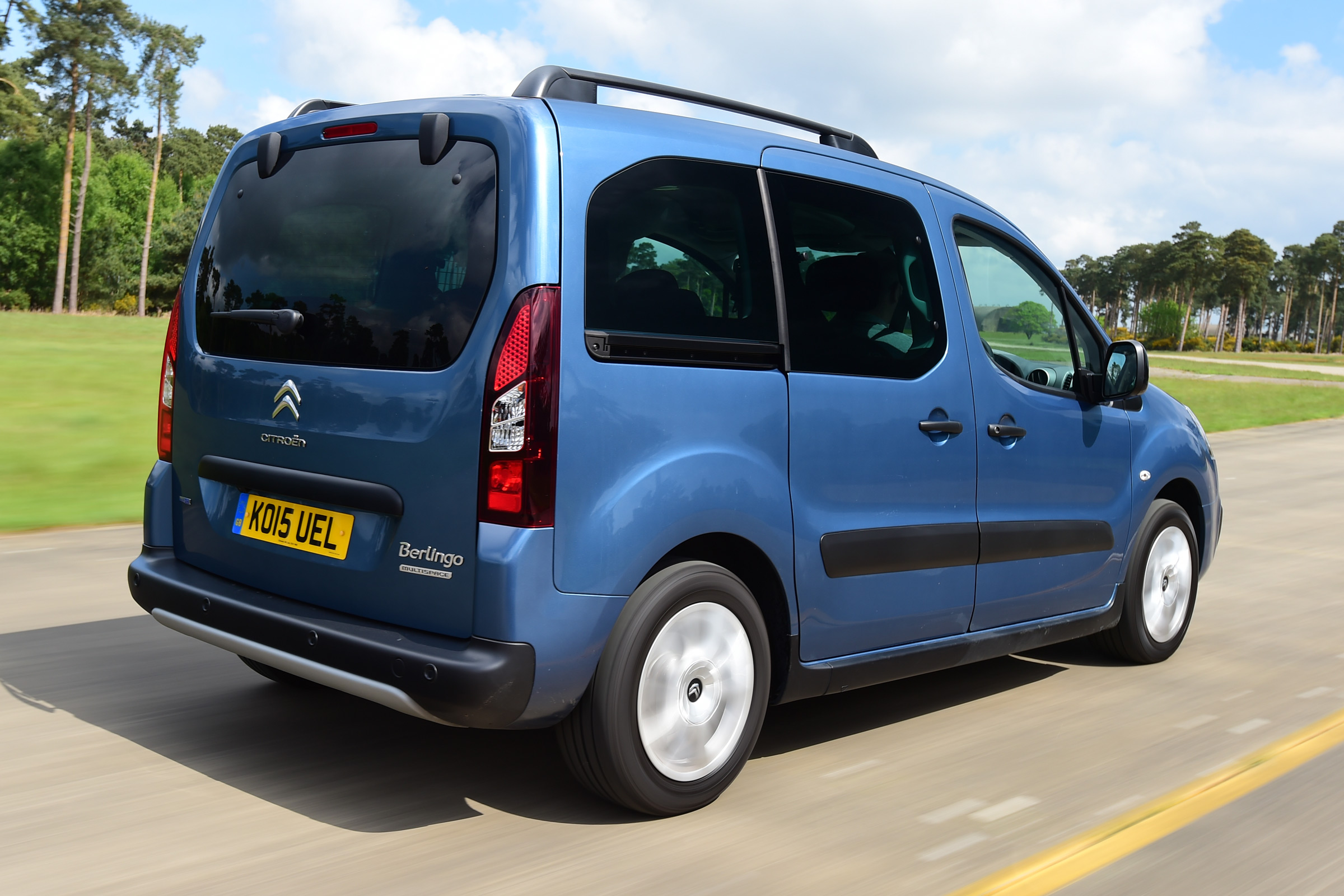 Citroen Berlingo 2016 - rear tracking