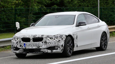 BMW 4 Series Gran Coupe - spy shots front tracking