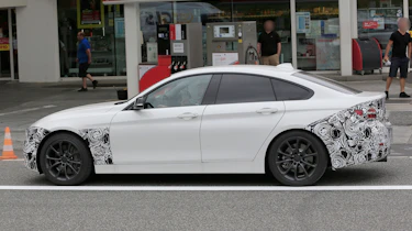 BMW 4 Series Gran Coupe - spy shots side tracking 2