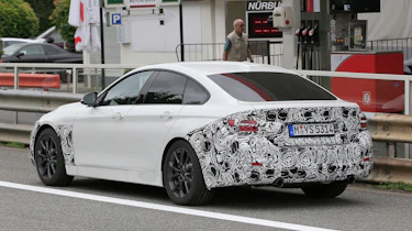 BMW 4 Series Gran Coupe - spy shots rear tracking 2