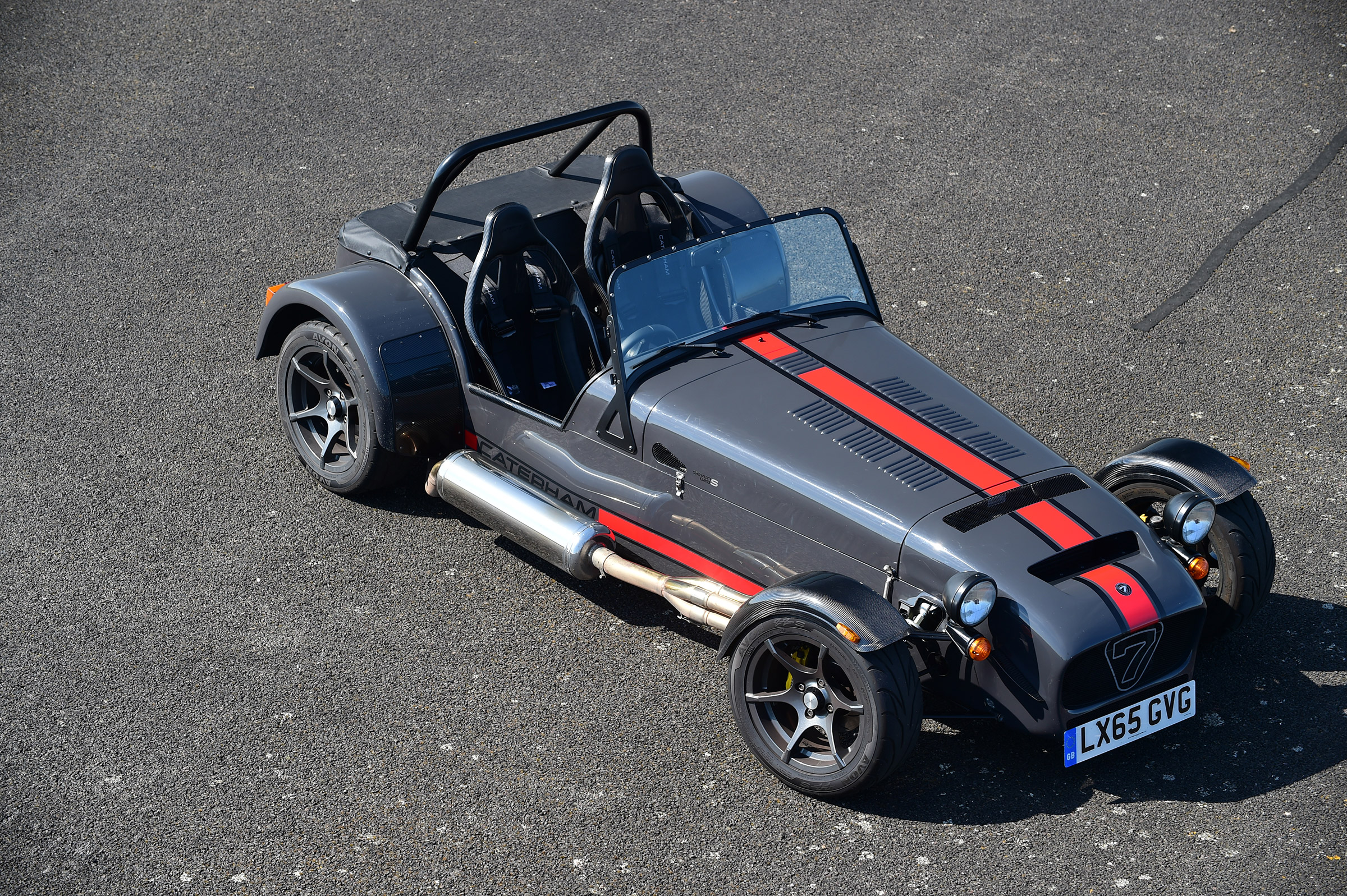 Convertible megatest - Caterham Seven 620S - above front