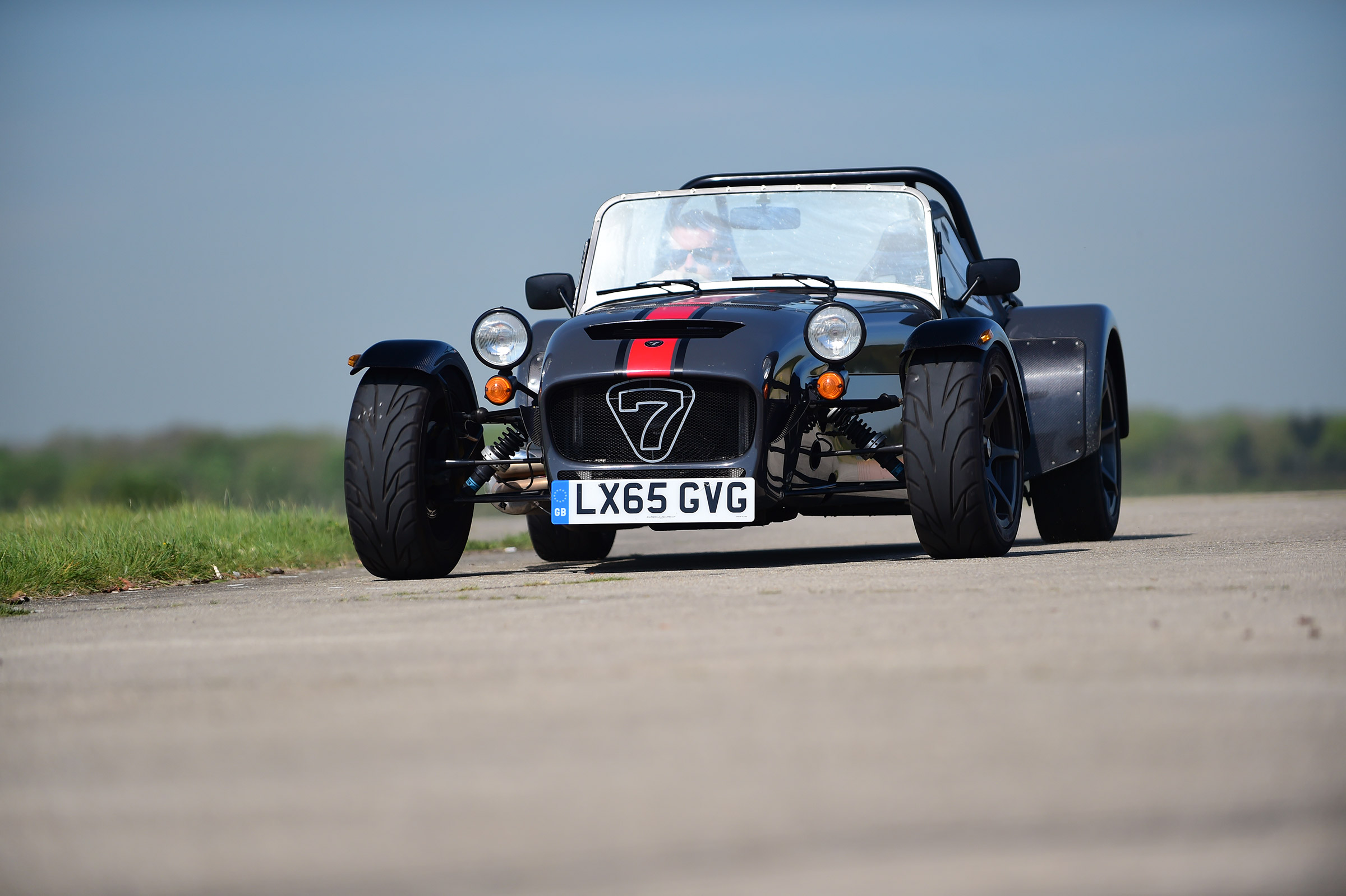 Convertible megatest - Caterham Seven 620S - front cornering