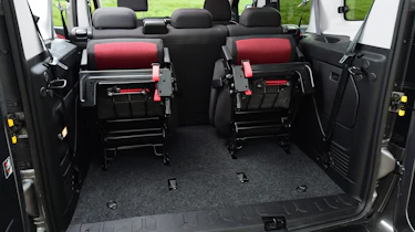 Fiat Doblo 2016 - rearmost seats