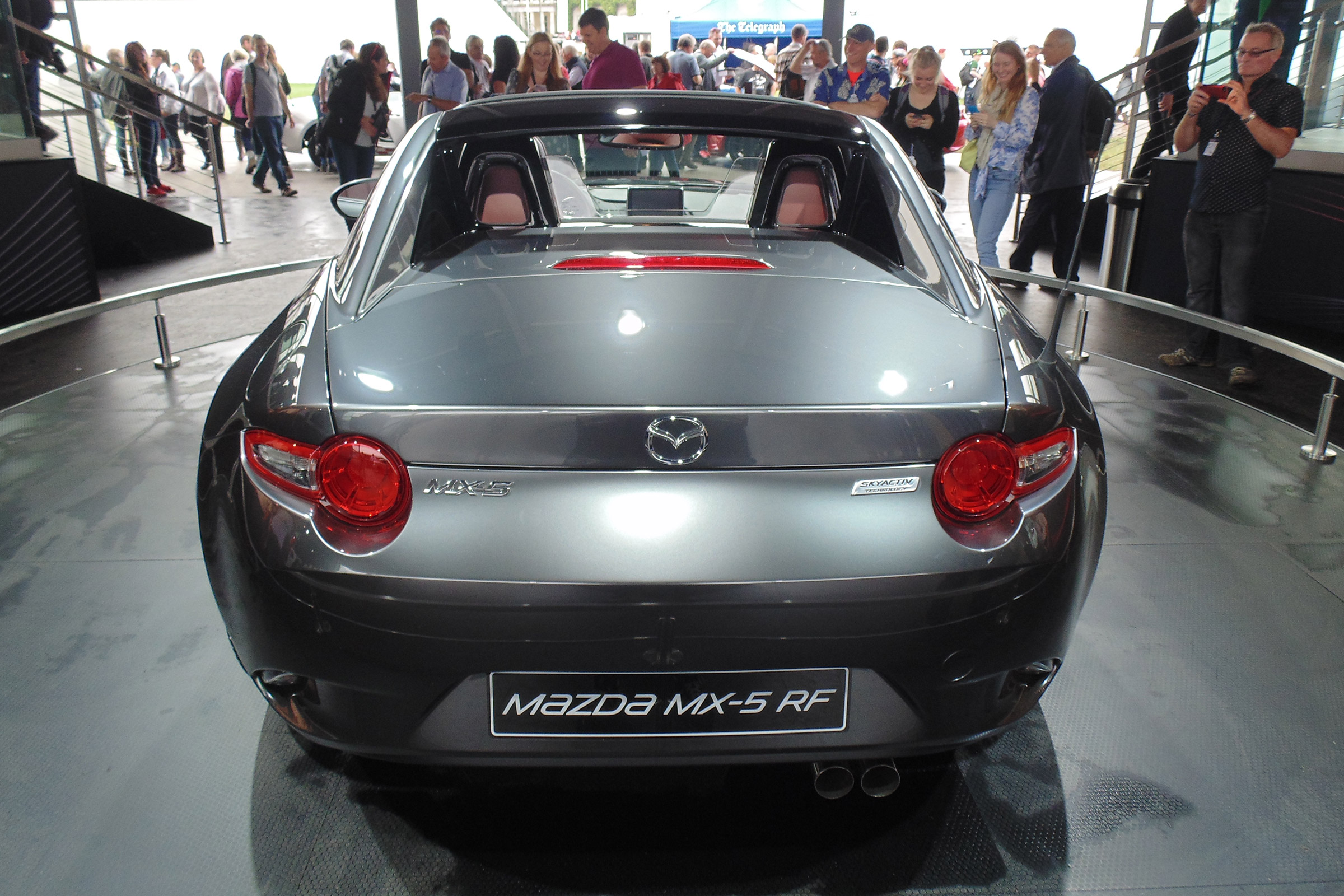 Mazda MX-5 RF - full rear Goodwood