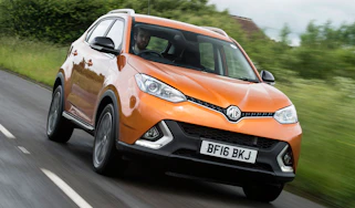 MG GS SUV 2016 - front tracking