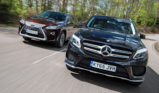 Mercedes GLE vs Lexus RX - header