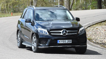 Mercedes GLE - front cornering