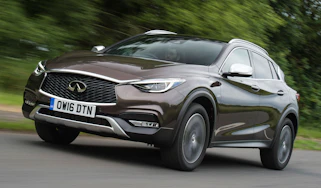 Infiniti QX30 2016 - front tracking