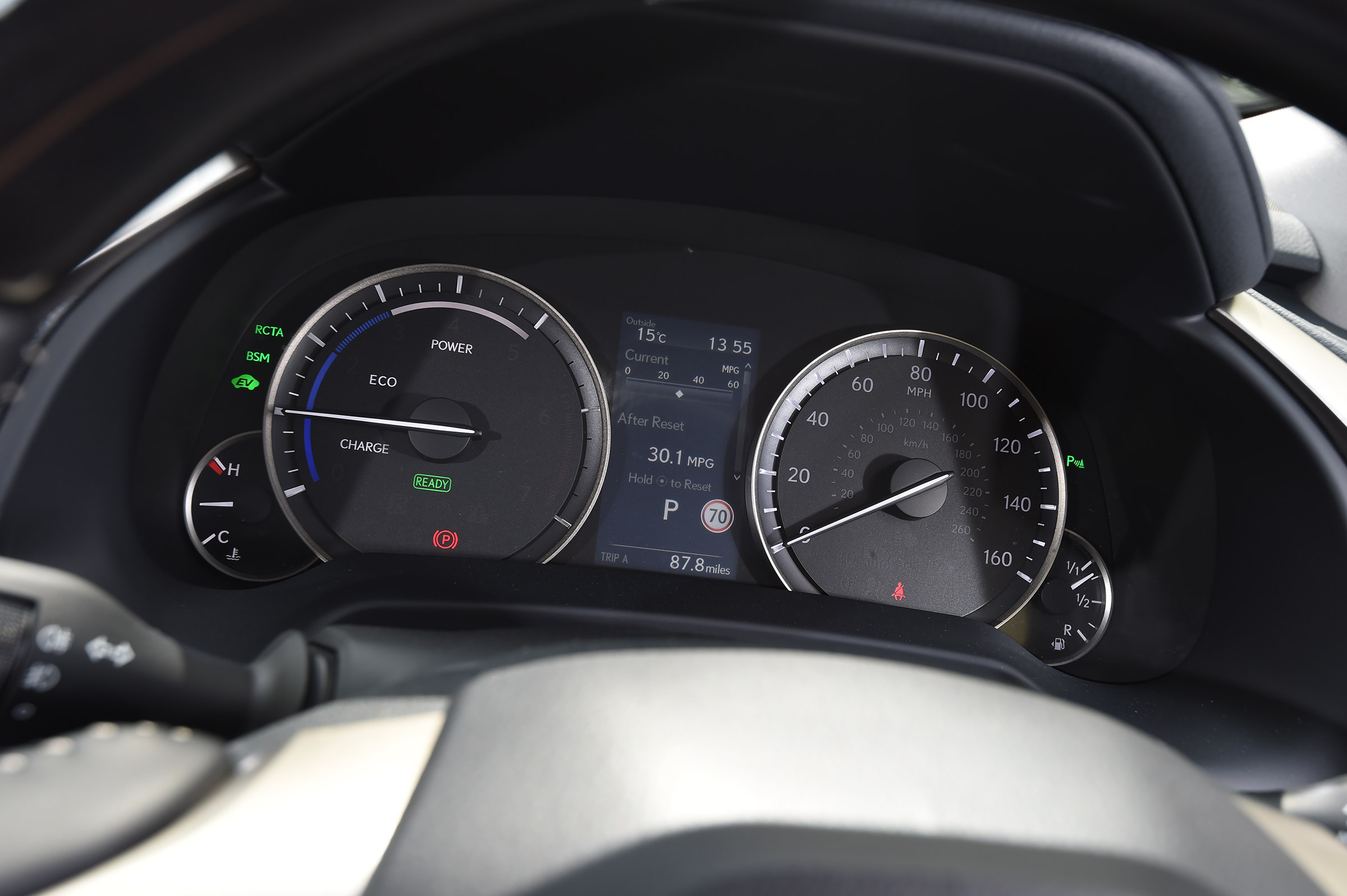 Lexus RX - dials