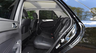 Mercedes GLE - rear seats
