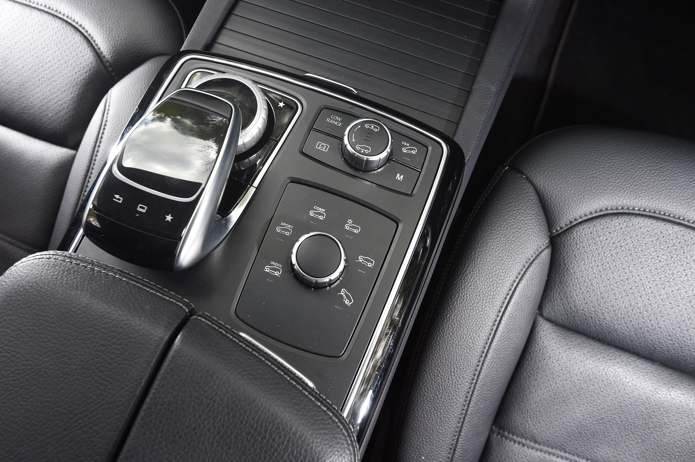 Mercedes GLE - centre console