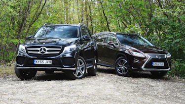 Mercedes GLE vs Lexus RX - side-by-side