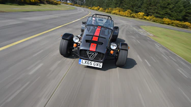 Convertible megatest - Caterham Seven 620S - front