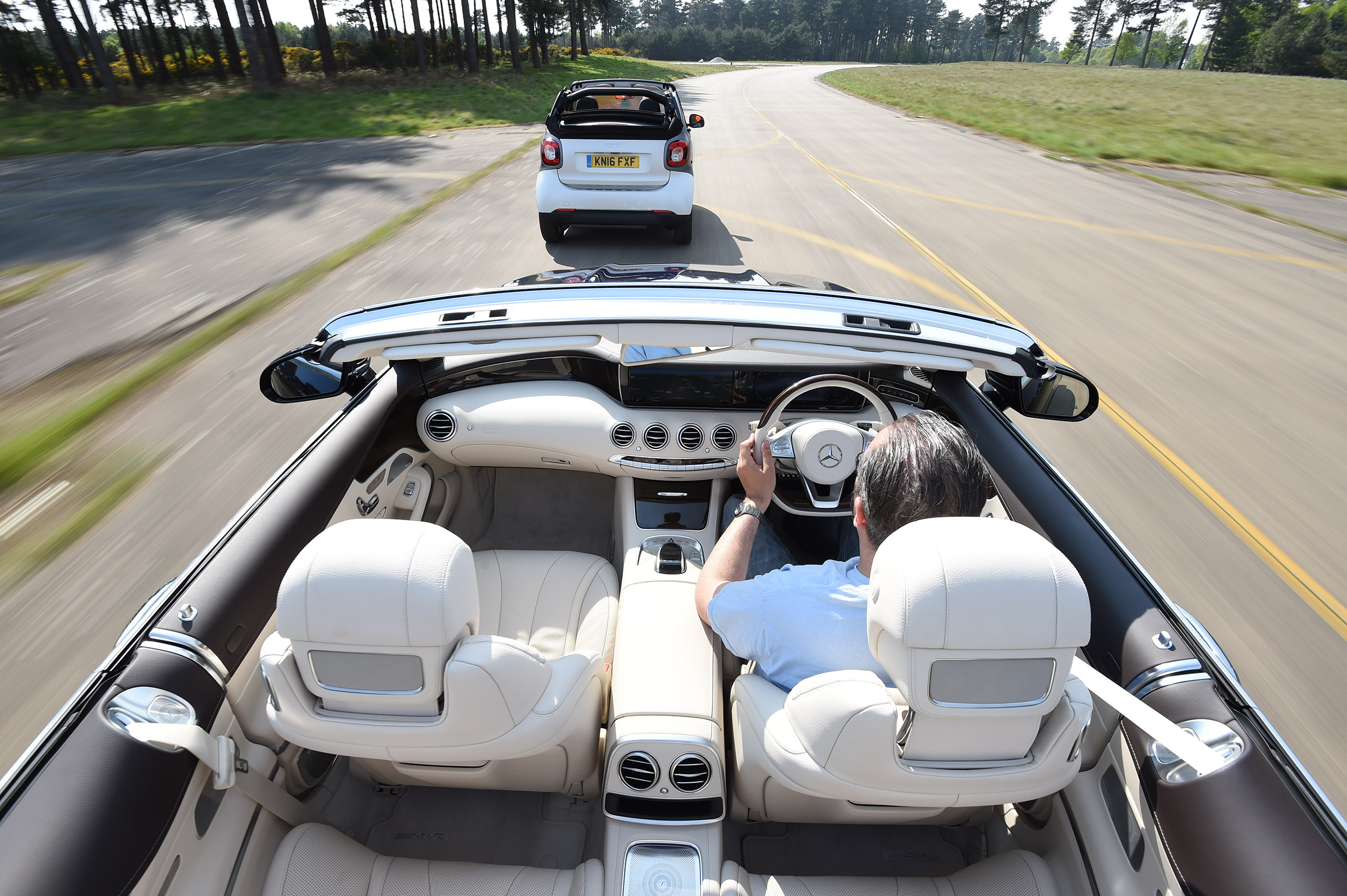 Convertible megatest - S 500 and Smart