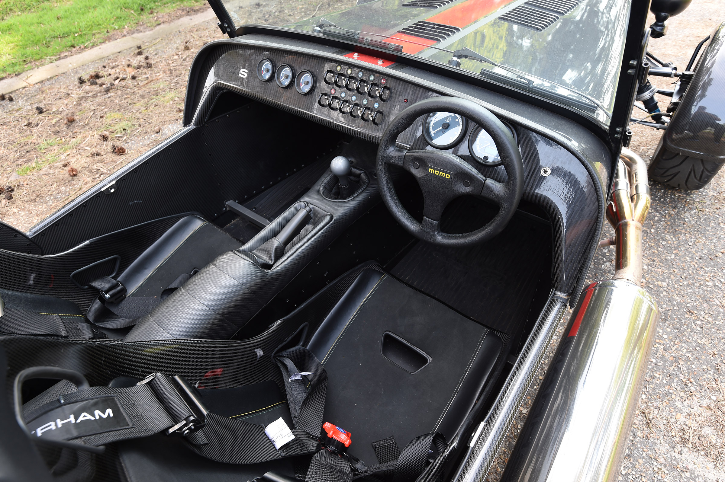 Convertible megatest - Caterham Seven 620S - interior