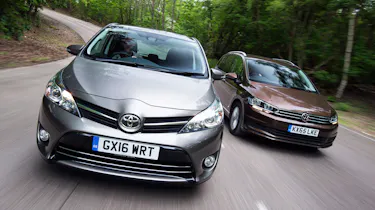 Toyota Verso vs Volkswagen Touran - header