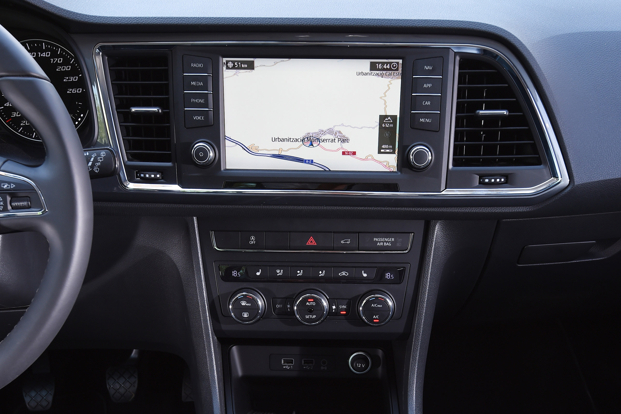 SEAT Ateca - centre console
